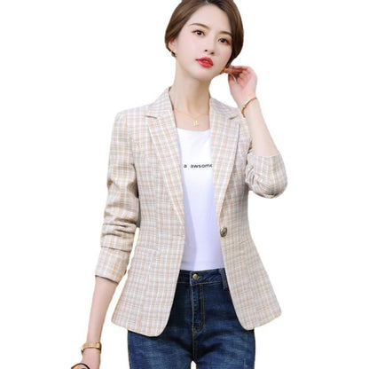 SeoulLuxe Plaid Short Suit
