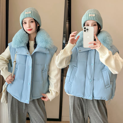 Arctica Luxe Fur-Trim Vest