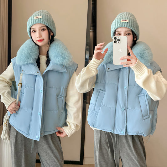 Arctica Luxe Fur-Trim Vest