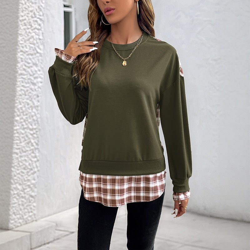 PlaidMuse Lightweight Pullover