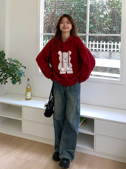 CuddleBear Knit Hoodie