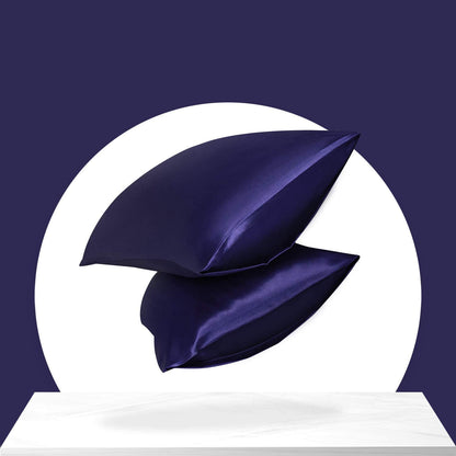 Silk-like Solid Color Pillowcase