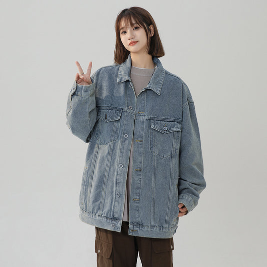 RetroEase Classic Denim Jacket