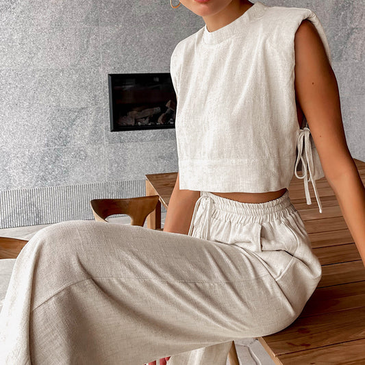 Linéa Solé Cotton-Linen Set