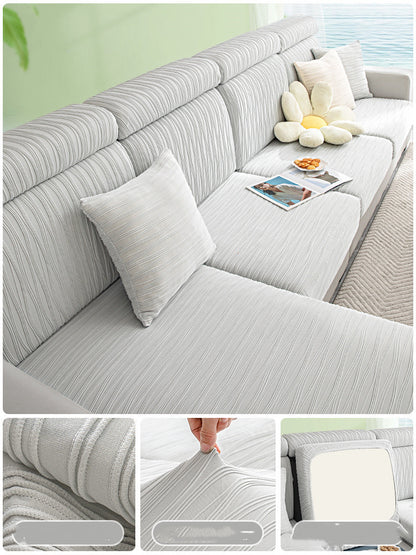 Ice Silk Elastic Sofa Cover Full Package