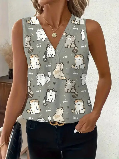 MonoPrint Minimalist Vest