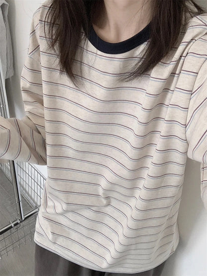LineaWave Striped Long Sleeve Tee