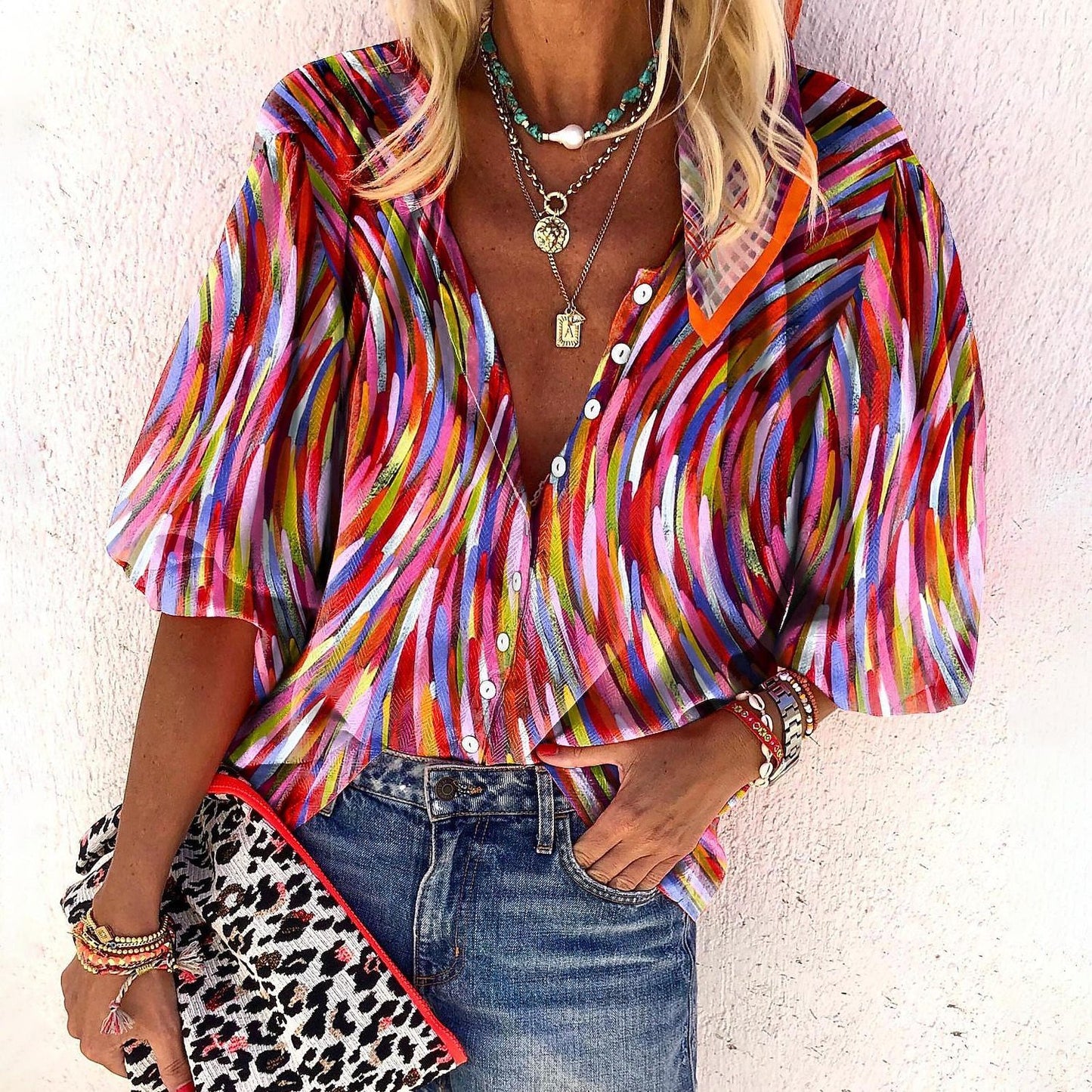 Solvéra Vintage Bloom Shirt