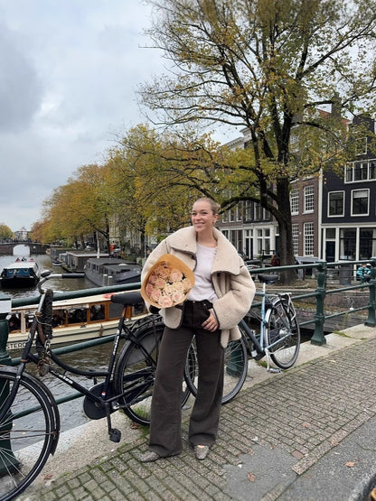 LuxeEmbrace Plush Coat