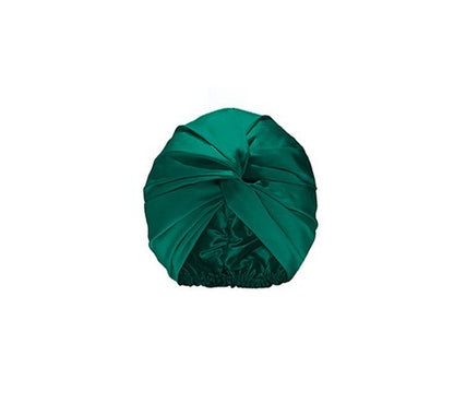 Double Layer  Silk Silk Nightcap Without Any Mark