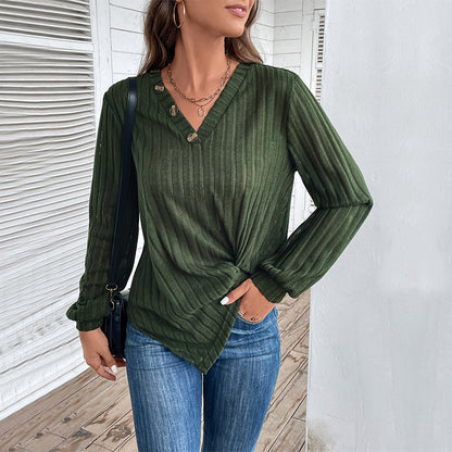 Autumna Veil Textured Sweater