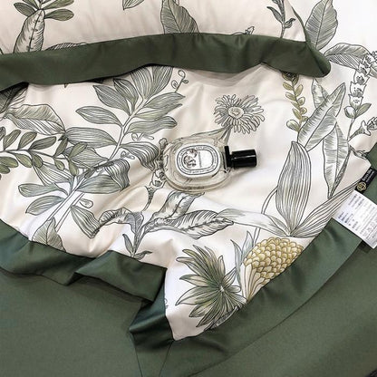 Tencel Summer Duvet Four-piece Washed Silk