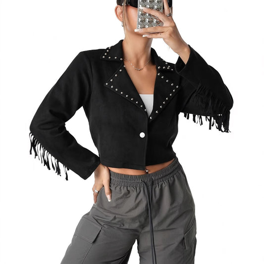 SaddleGlam Fringe Jacket