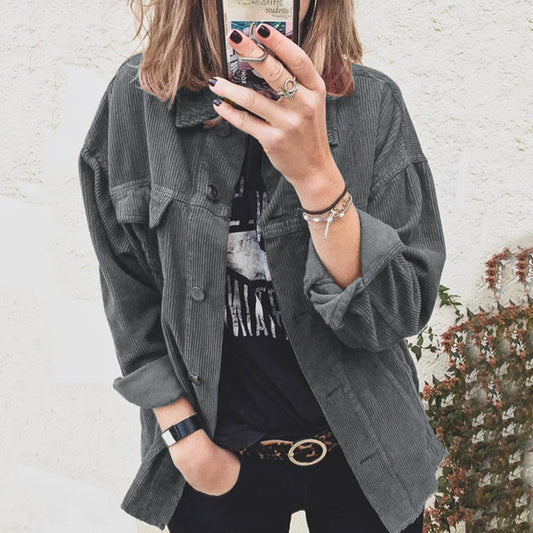 HeritageCord Button Cardigan