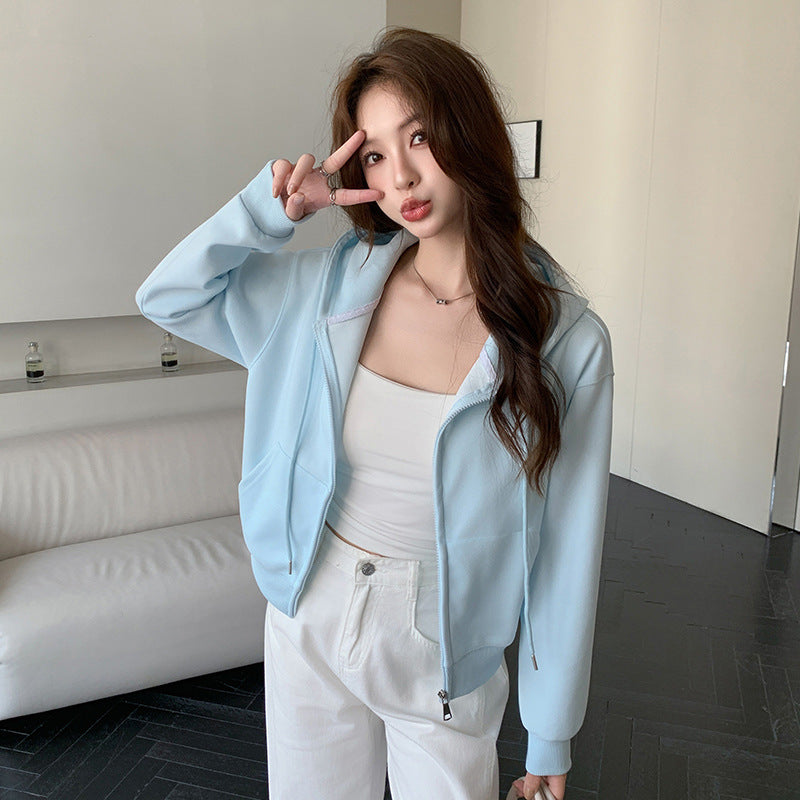 BreezeZip™ Hooded Sweater Coat