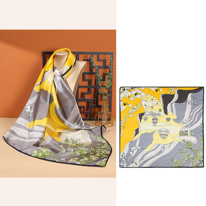 Fashionable And Versatile Mulberry Silk Scarf