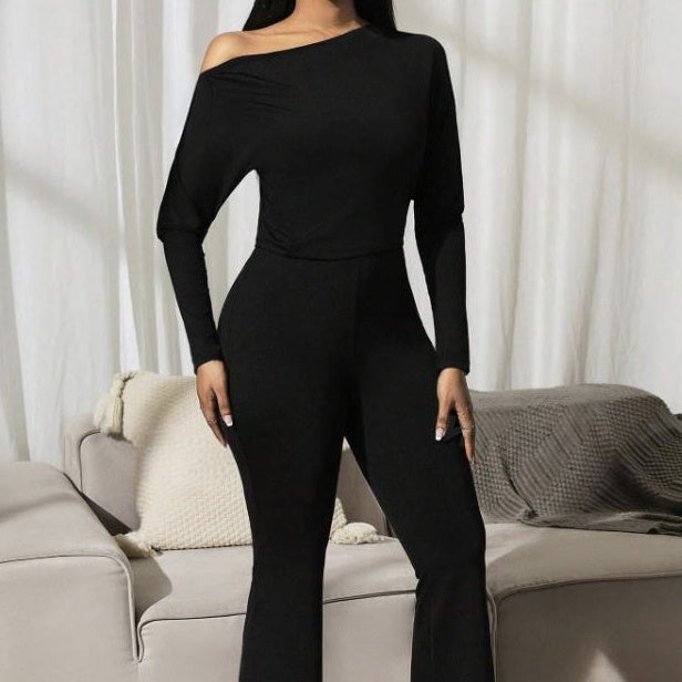 Velora Off-Shoulder Jumpsuit