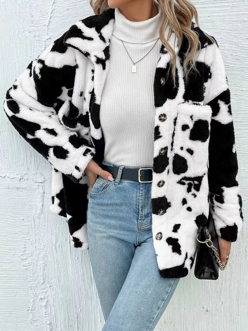 RevaFur Reversible Plush Jacket