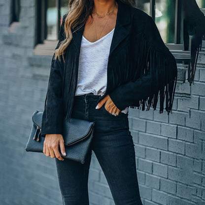 TasselRider Suede Jacket