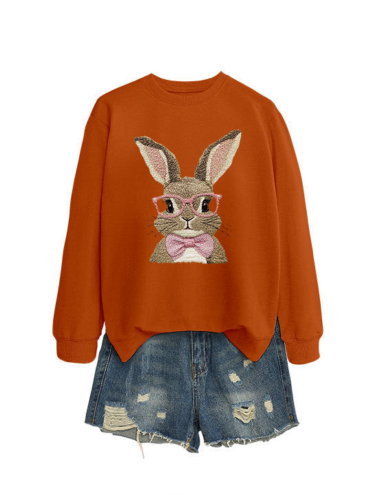 CinnaHop Bow Bunny Sweatshirt