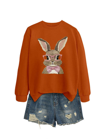 CinnaHop Bow Bunny Sweatshirt