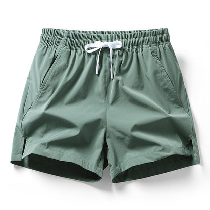 Sports Shorts Slit Women's Ice Silk Leisure Stretch