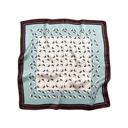 Spring Fashion Printed Thin Silk Scarf