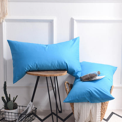Cotton solid color pillowcase