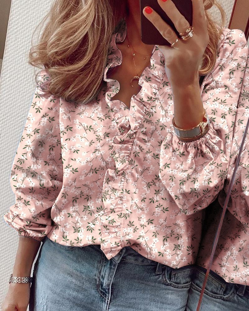 Elaris Ruffle Blouse