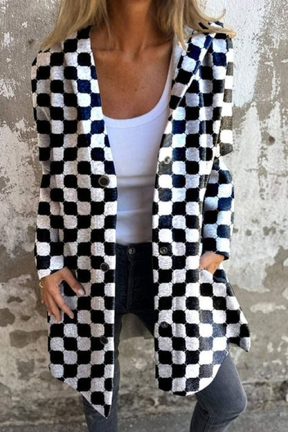 CozyWeave Long Knit Coat