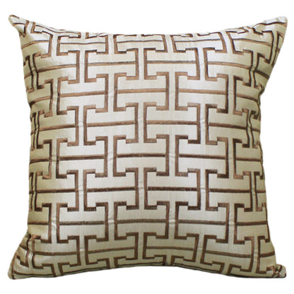 Imitation silk compound embroidery