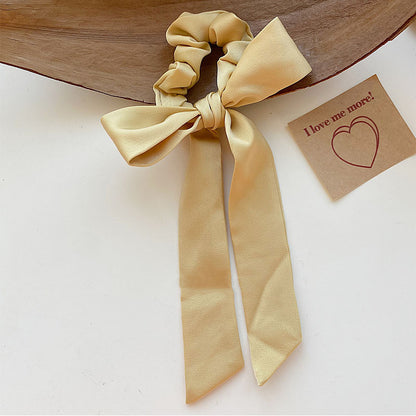 Women's Temperament Silk Bow Hair Band