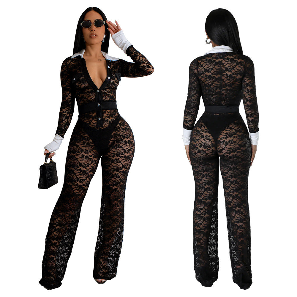 The Noir Bloom Jumpsuit