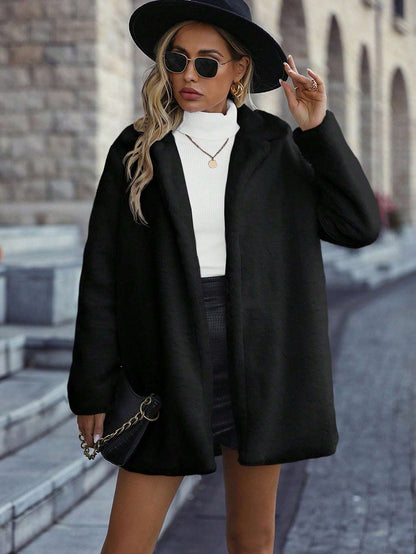 VelvaCrush Fluffy Jacket