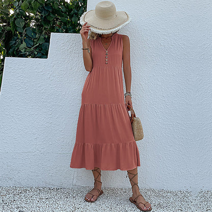 LumaFlow Vest Dress