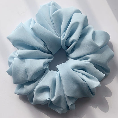Big Head Bouquet Chiffon Large Intestine Ring Hair Ring
