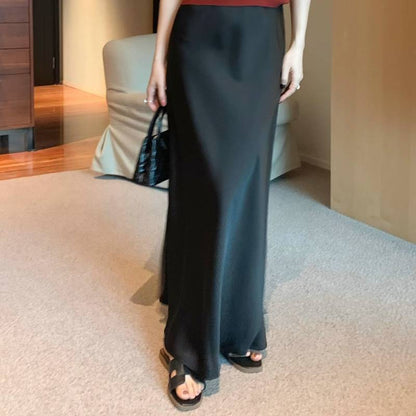Veloura Mist Satin Chiffon Blouse