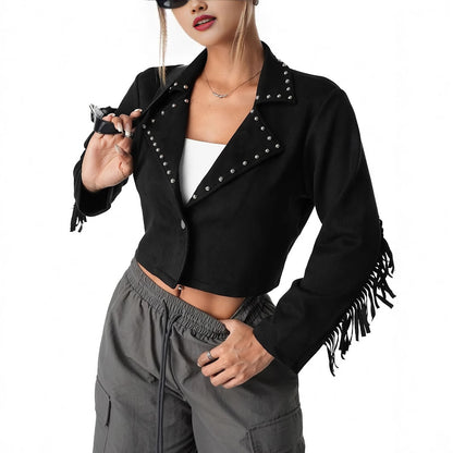 SaddleGlam Fringe Jacket