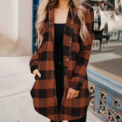 Harvest Plaid Button-Up Shirt