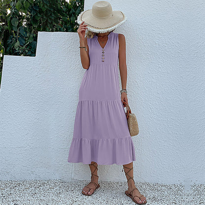 LumaFlow Vest Dress