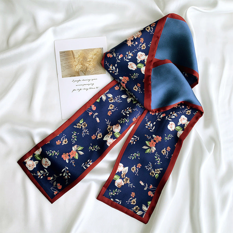 Korean creative small silk scarf