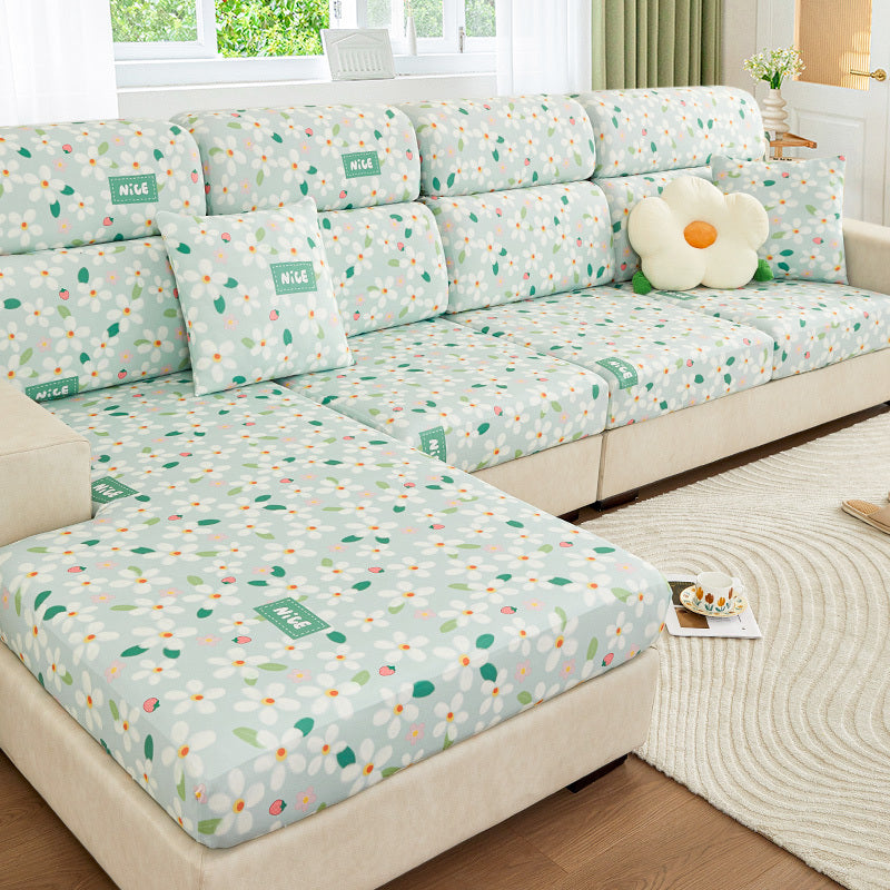 Home Fashion Printing Ice Silk Sofa Cover
