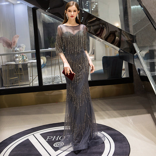 Noir Éloquence Gown