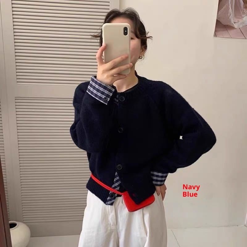 SeoulGrace Knit Coat