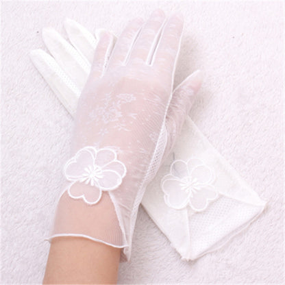 Ice Silk Lace  Gloves
