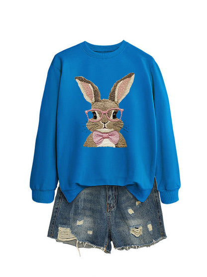 CinnaHop Bow Bunny Sweatshirt