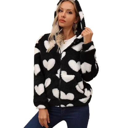CozyCloud Double-Sided Plush Hoodie