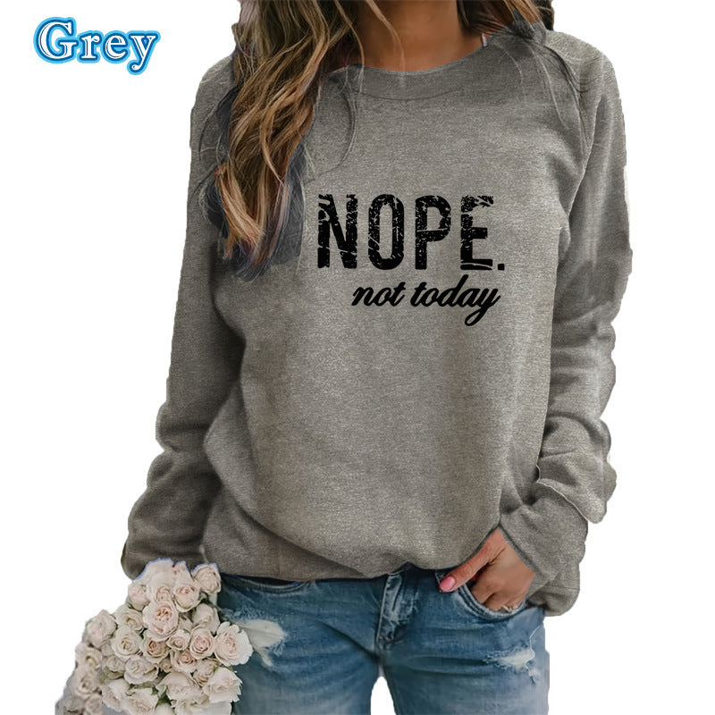 UrbanMuse™ Lettered Crewneck Sweater