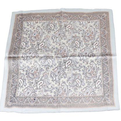 Men's Fashion Vintage  Cashew Flower Silk Scarf