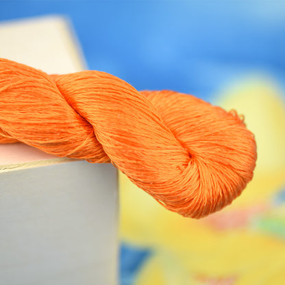 Hand-embroidered Silk Thread Tangled